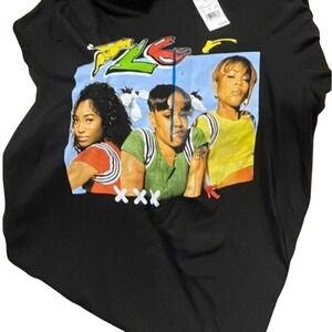 Black TLC Graphic‎ T-Shirt
